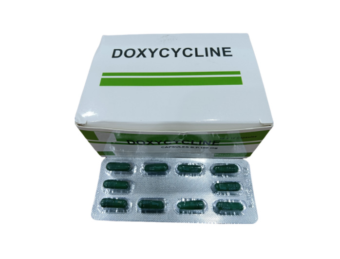 Doxycycline Capsules 100mg