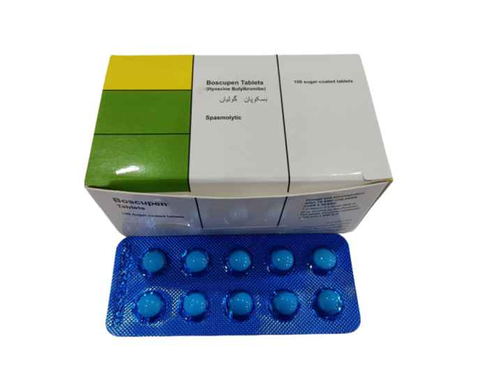 Hyoscine Butylbromide Tablets 5mg