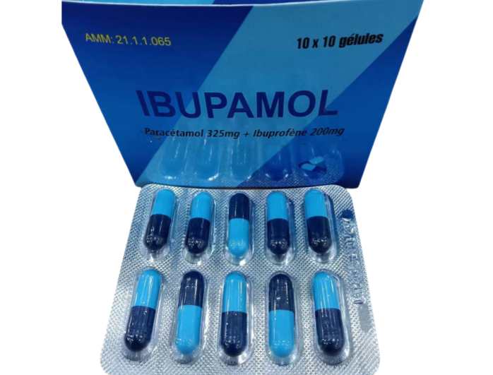 Paracetamol+Ibuprofen Capsules 325mg+200mg