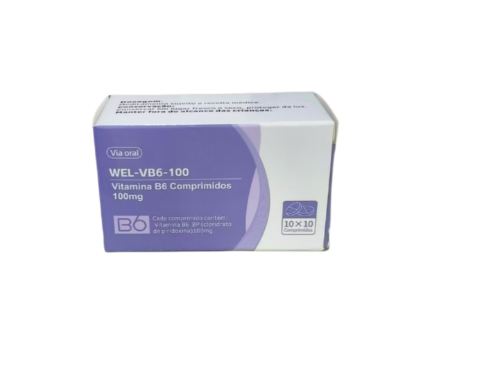 Vitamin B6 Tablets 100mg
