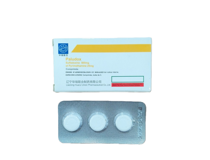 Sulfadoxine and Pyrimethamine Tablets 500+25mg